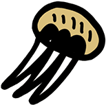 Bewegungskollektiv Maskottchen Hand